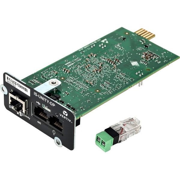 Vertiv Liebert IntelliSlot Unity-DP-Network Card - Remote Monitoring|Dual Protocol - American Tech Depot