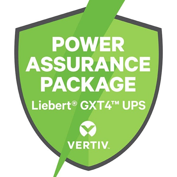 Vertiv Power Assurance Package for Vertiv Liebert GXT4 UPS up to 3kVA Includes Installation and Start-Up