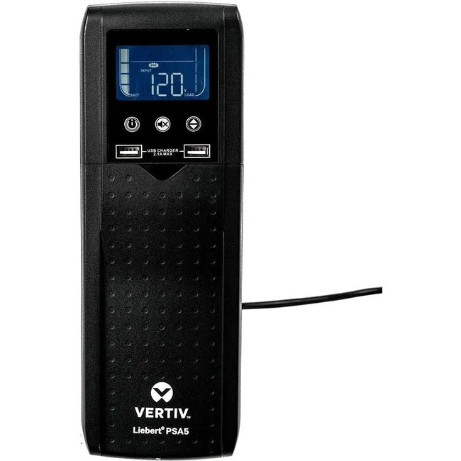 Vertiv Liebert PSA5 UPS - 700VA-420W 120V | Line Interactive AVR Tower UPS