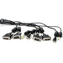 Vertiv Avocent USB Keyboard and Mouse, DVI-D and Audio Cable, 10 ft. with DPP Support for Vertiv Avocent SV and SC Series Switches