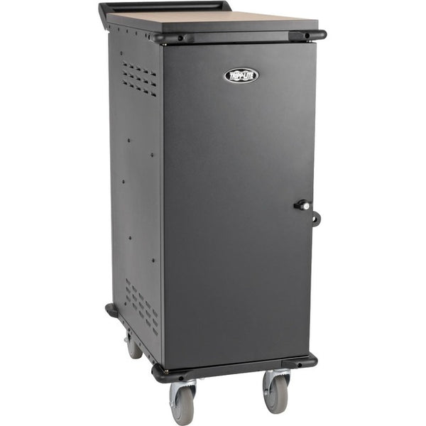 Tripp Lite AC Charging Cart Storage Station 27Port Chromebook Laptop Tablet - American Tech Depot