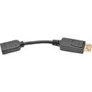 Tripp Lite DisplayPort to HDMI Adapter Converter M-F DP to HDMI 6in 50 Pack - American Tech Depot