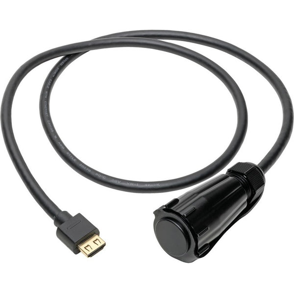 Tripp Lite HDMI Cable High-Speed IP68 Connector Industrial Ethernet M-M 3ft - American Tech Depot