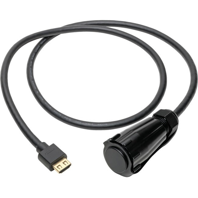 Tripp Lite HDMI Cable High-Speed IP68 Connector Industrial Ethernet M-M 3ft - American Tech Depot