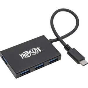 Tripp Lite USB C Hub 4-Port USB-A Compact USB 3.1 Gen 1 Portable Aluminum - American Tech Depot