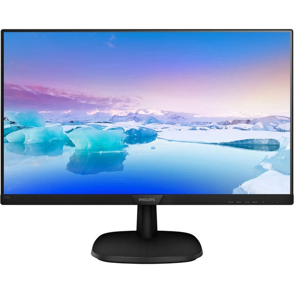 Philips V-line 243V7QJAB 23.8" Full HD WLED LCD Monitor - 16:9 - Textured Black