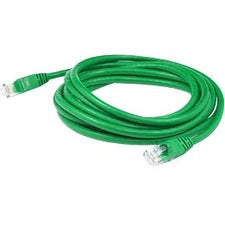 AddOn 30ft RJ-45 (Male) to RJ-45 (Male) Straight Green Cat6A UTP PVC Copper Patch Cable - American Tech Depot