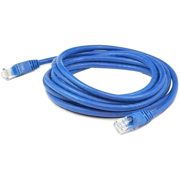 AddOn 50ft RJ-45 (Male) to RJ-45 (Male) Straight Blue Cat5e UTP PVC Copper Patch Cable