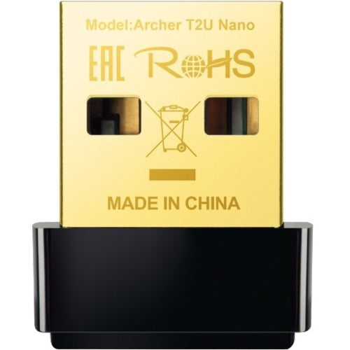 TP-Link Archer T2U Nano IEEE 802.11ac - Wi-Fi Adapter for Notebook - American Tech Depot