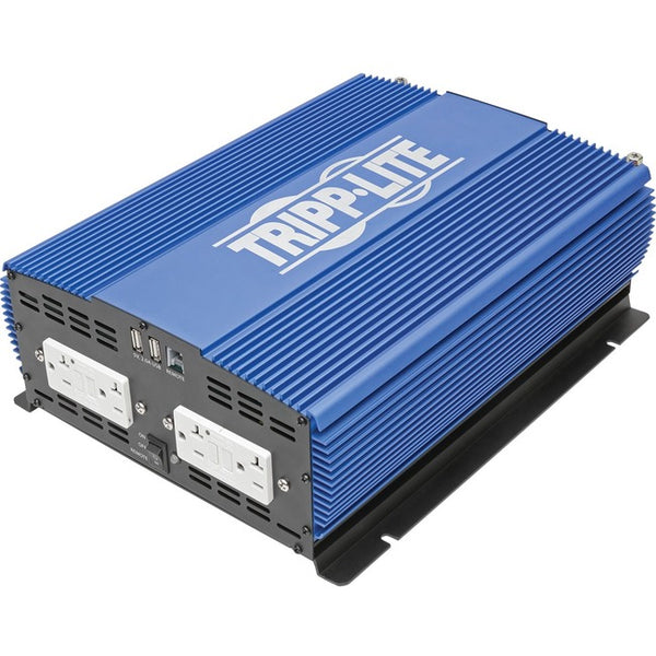 Tripp Lite 2000W Compact Power Inverter Mobile Portable 4 Outlet 2 USB Port - American Tech Depot