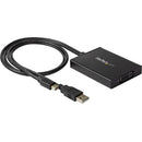 StarTech.com Mini DisplayPort to Dual-Link DVI Adapter - Dual-Link Connectivity - USB Powered - DVI Active Display Converter - Compatible with Windows & Mac - American Tech Depot