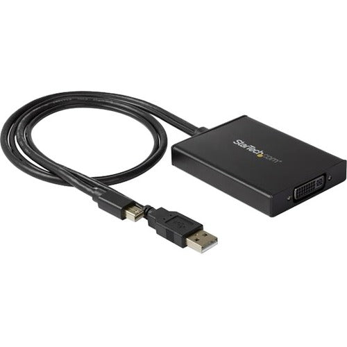 StarTech.com Mini DisplayPort to Dual-Link DVI Adapter - Dual-Link Connectivity - USB Powered - DVI Active Display Converter - Compatible with Windows & Mac - American Tech Depot