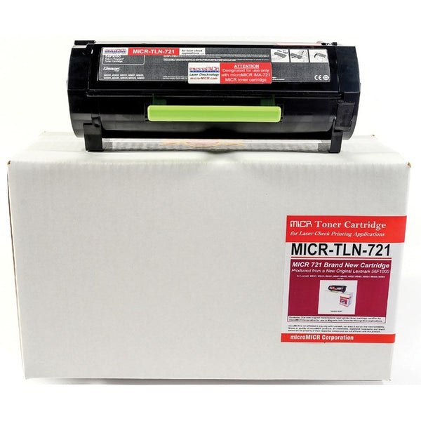 microMICR MICR Toner Cartridge - Alternative for Lexmark 56F1000 - Black - American Tech Depot