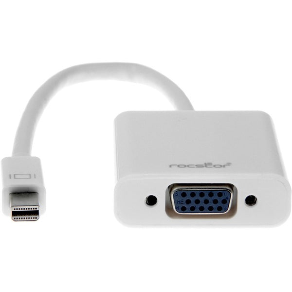Rocstor Mini Displayport to VGA Adapter for Mac - PC - Cable Length: 5.9"