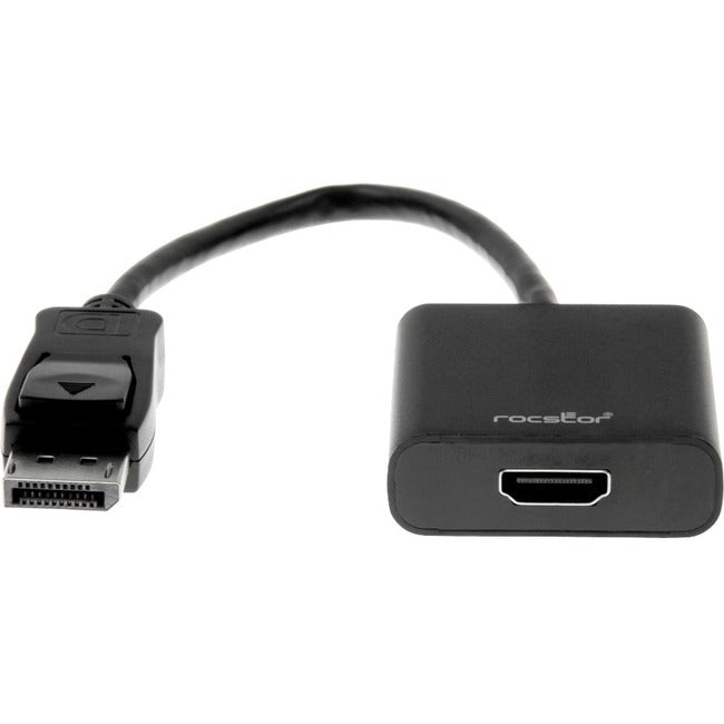 Rocstor DisplayPort (male) to HDMI (female) Adapter Converter - American Tech Depot