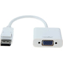 Rocstor DisplayPort to VGA Video Adapter Converter - Cable Length: 5.9" - American Tech Depot