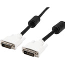Rocstor Premium 10ft DVI-D Dual Link Cable - M-M - 10ft - Black - Video Monitor Cable