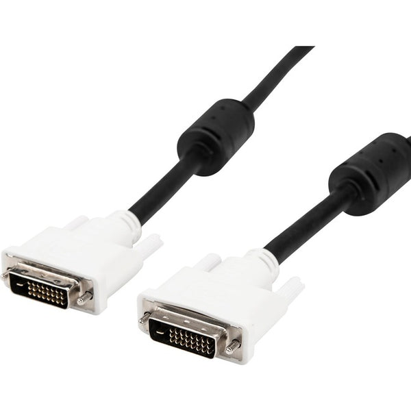 Rocstor Premium 10ft DVI-D Dual Link Cable - M-M - 10ft - Black - Video Monitor Cable