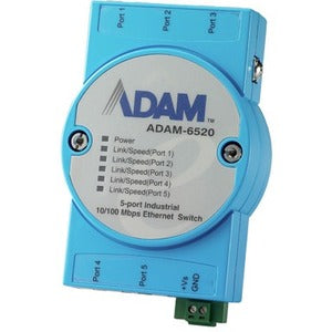 Advantech 5-port 10-100 Mbps Industrial Ethernet Switch