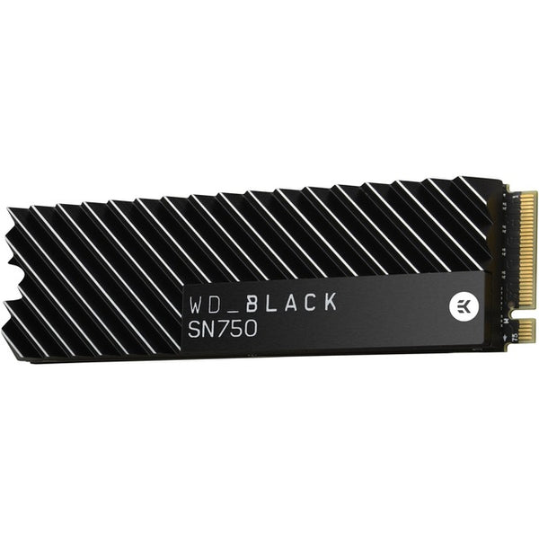 WD Black SN750 WDS200T3XHC 2 TB Solid State Drive with Heatsink - PCI Express (PCI Express 3.0 x4) - 1200 TB (TBW) - Internal - M.2 2280