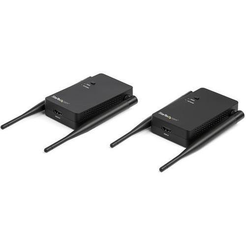 StarTech.com Wireless HDMI Transmitter and Receiver Kit - 656 ft. - 1080p - HDMI over Wireless Extender - LPCM 5.1-7.1 Audio Support - Low Latency - Wireless Long-Range Extension up to 200 m - American Tech Depot