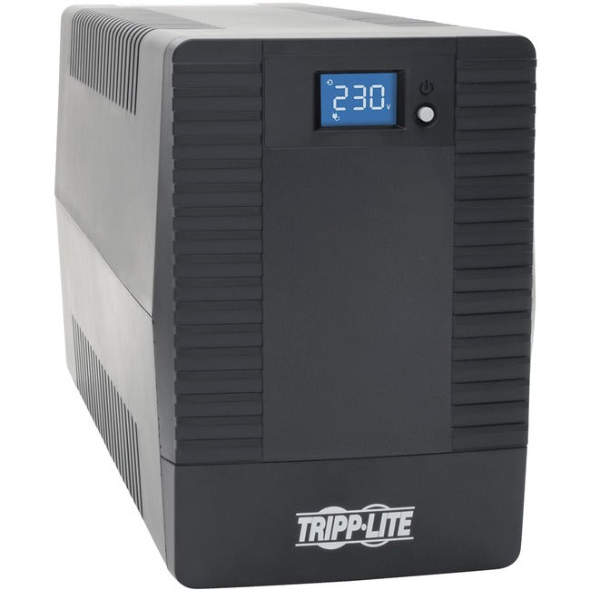 Tripp Lite 850VA 480W UPS Tower 230V Schuko Battery Back Up Desktop AVR LCD - American Tech Depot