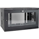 Tripp Lite 9U Wallmount Rack Enclosure Wide Cable Management Acrylic Window - American Tech Depot