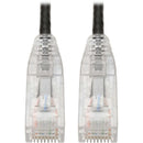 Tripp Lite Cat6 UTP Patch Cable (RJ45) - M-M, Gigabit, Snagless, Molded, Slim, Black, 8 in - American Tech Depot