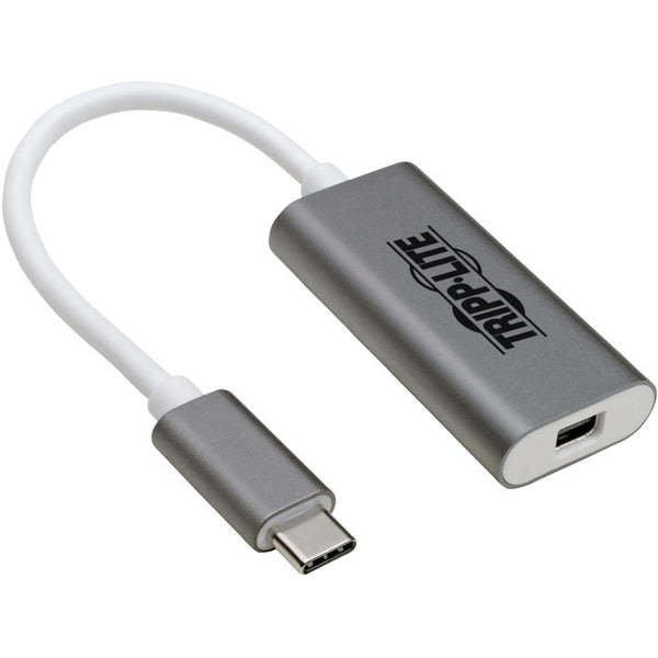 Tripp Lite USB C to Mini DisplayPort Adapter Converter Aluminum 4K 3.1 M-F - American Tech Depot
