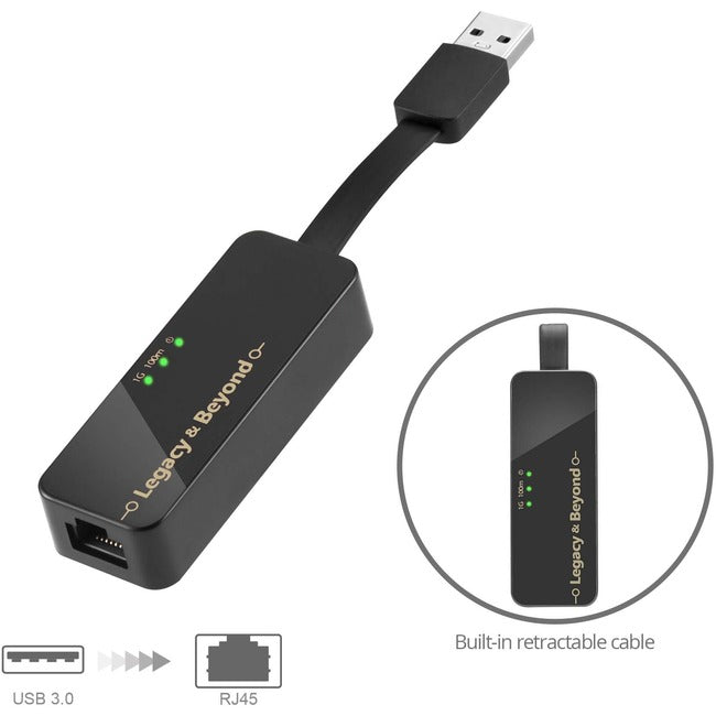 SIIG Portable USB 3.0 Gigabit Ethernet Adapter - American Tech Depot