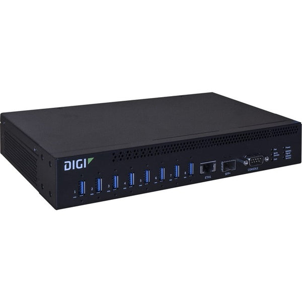 Digi AnywhereUSB 8 Plus USB-Ethernet Combo Hub - American Tech Depot