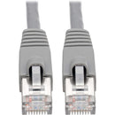 Tripp Lite Cat6a Snagless Shielded STP Patch Cable 10G, PoE, Gray M-M 5ft - American Tech Depot