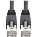 Tripp Lite Cat6a Snagless Shielded STP Patch Cable 10G, PoE Black M-M 35ft - American Tech Depot