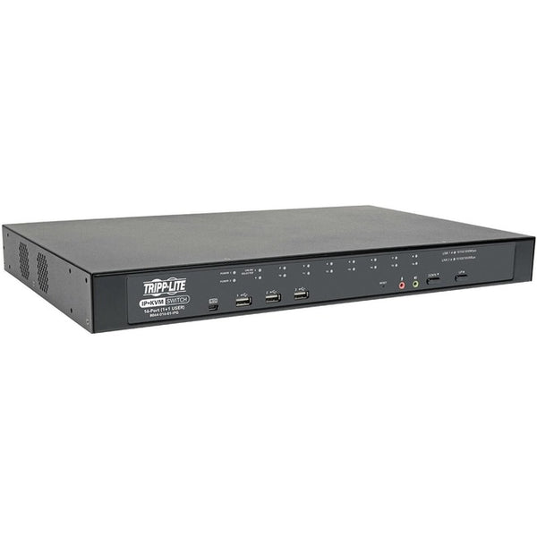 Tripp Lite Cat5 KVM Switch Over IP 16-Port w-Virtual Media 2 Users 1URM TAA - American Tech Depot
