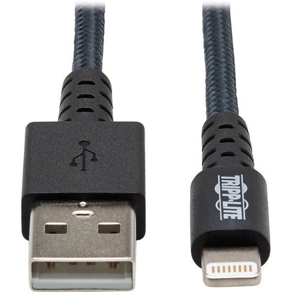 Tripp Lite Heavy Duty Lightning to USB Sync-Charge Cable iPad iPhone Apple 1ft - American Tech Depot