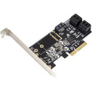 IO Crest 5 port Non-RAID SATA III 6Gbp-s PCI-e x4 Controller Card
