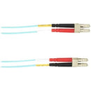 Black Box Colored Fiber OM4 50-125 Multimode Fiber Optic Patch Cable - OFNP Plenum - American Tech Depot