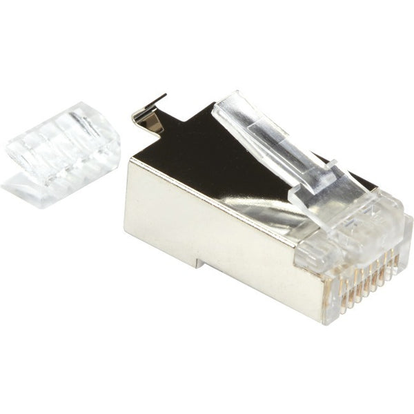 Black Box CAT6 Modular Plug For 23-AWG Wire - Shielded, RJ45, 100-Pack - American Tech Depot