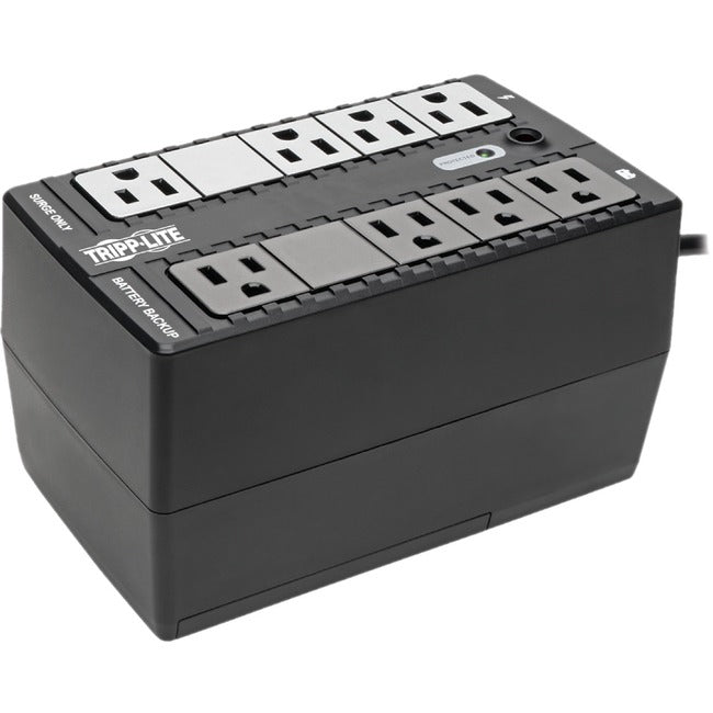 Tripp Lite 450VA 255W UPS Desktop Battery Back Up Compact 120V 8 Outlets - American Tech Depot