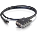 C2G 6ft Mini DisplayPort to VGA Adapter Cable Black - American Tech Depot