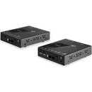 StarTech.com HDMI KVM Extender over IP Network - 4K 30Hz HDMI and USB over IP LAN or Cat5e-Cat6 Ethernet (100m-330ft) - Remote KVM Console
