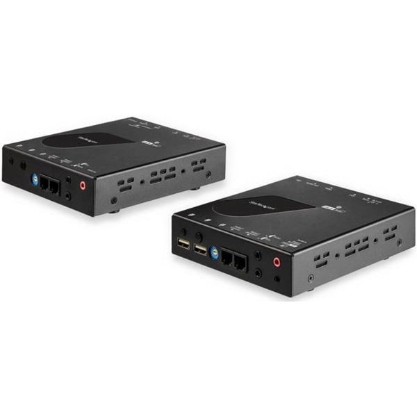 StarTech.com HDMI KVM Extender over IP Network - 4K 30Hz HDMI and USB over IP LAN or Cat5e-Cat6 Ethernet (100m-330ft) - Remote KVM Console