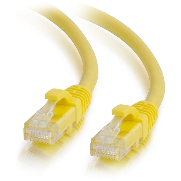 C2G 15ft Cat6a Snagless Unshielded UTP Network Patch Ethernet Cable-Yellow - American Tech Depot