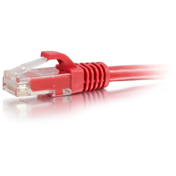 C2G 15ft Cat6a Snagless Unshielded (UTP) Network Patch Ethernet Cable-Red - American Tech Depot