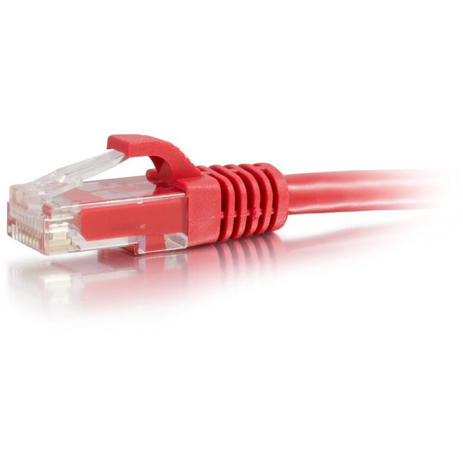 C2G 15ft Cat6a Snagless Unshielded (UTP) Network Patch Ethernet Cable-Red - American Tech Depot