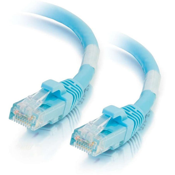 C2G 75ft Cat6a Snagless Unshielded (UTP) Network Patch Ethernet Cable-Aqua - American Tech Depot