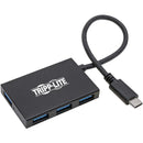 Tripp Lite USB C Hub 4-Port USB-A USB 3.1 Gen 2 10 Gbps Portable Aluminum - American Tech Depot