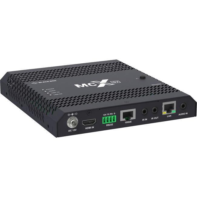 Black Box MCX S7 4K60 Network AV Encoder - HDCP 2.2, HDMI 2.0, 10-GbE Copper - American Tech Depot