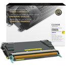 Clover Technologies Remanufactured Toner Cartridge - Alternative for Lexmark - Yellow