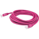 AddOn 7ft RJ-45 (Male) to RJ-45 (Male) Straight Pink Cat6 UTP PVC Copper Patch Cable - American Tech Depot
